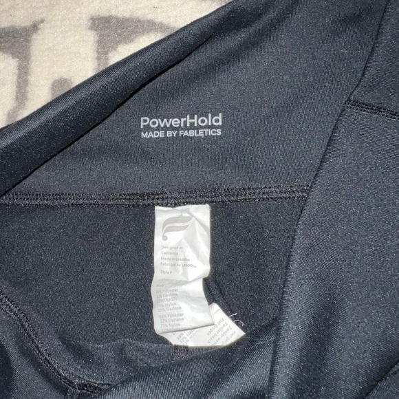 Size M Fabletics On-The-Go PowerHold High-Waisted Leggings Athletic Activewear - Picture 5 of 7